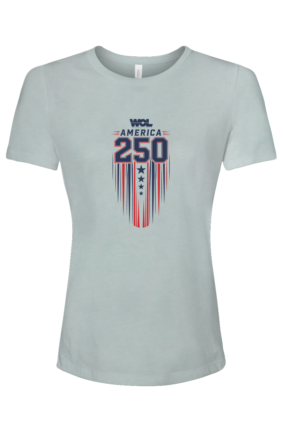 WOL America 250 Triblend Tee