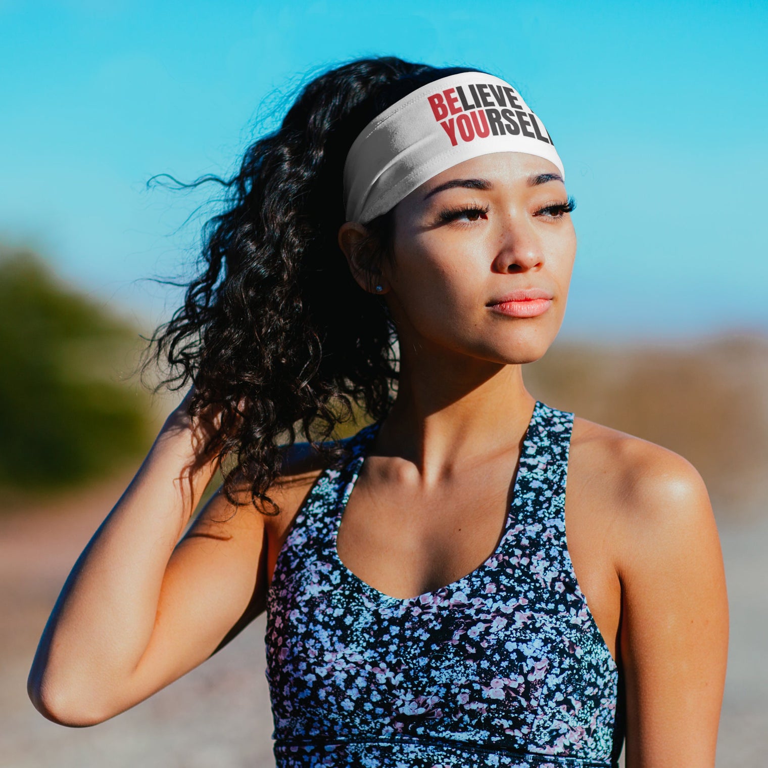 Motivational Headbands (3.5" Tapered)