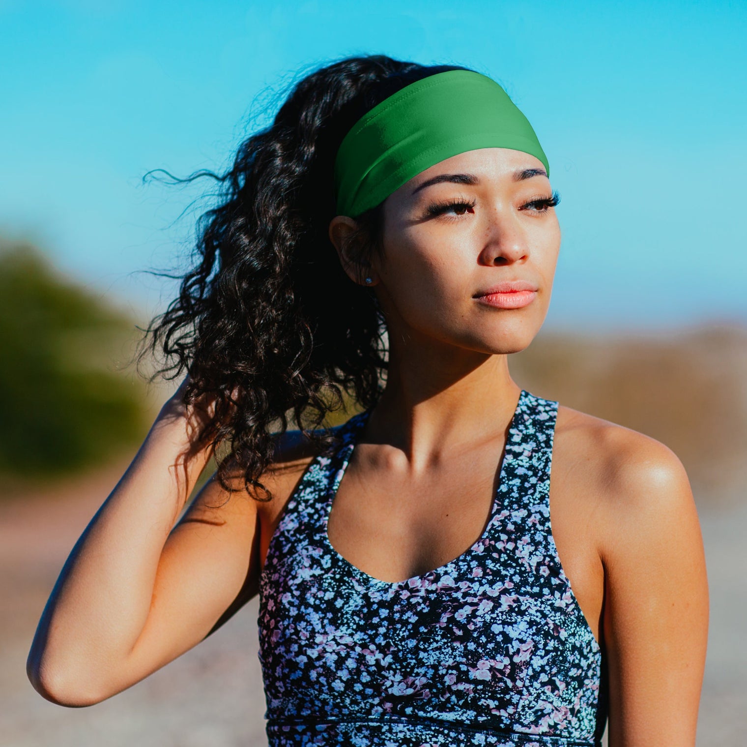 Solid Color Tapered Headbands