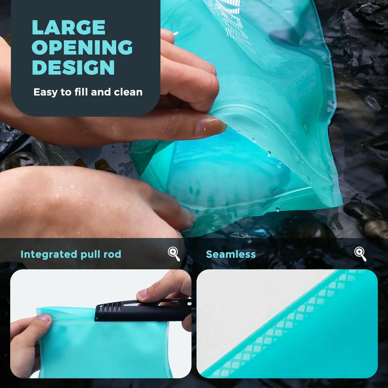 ROCKBROS Hydration Bladder 2L Water Reservoir