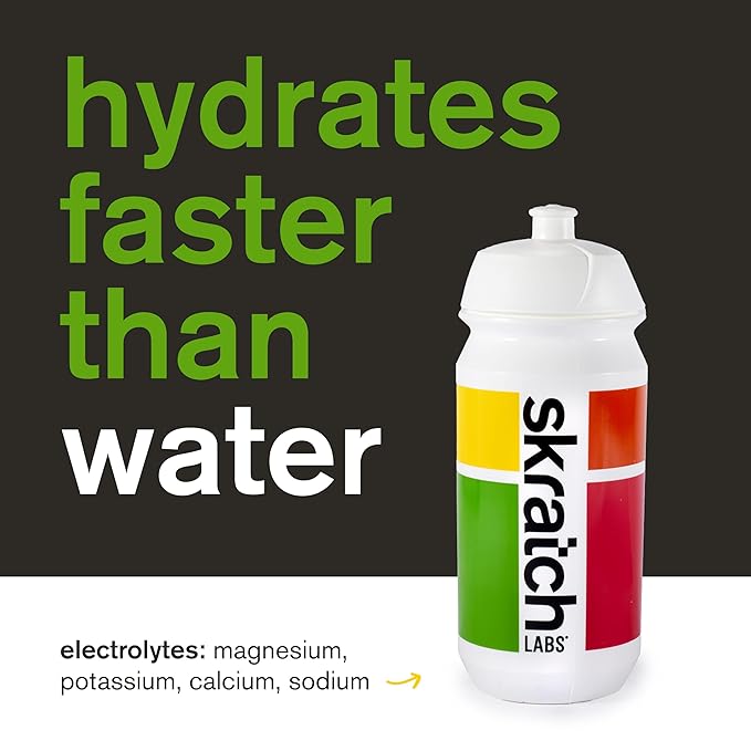 Skratch Labs Hydration Powder | Sport Drink Mix | Electrolytes Powder for Exercise, Endurance, and Performance | Lemon + Lime | 60 Servings | Non-GMO, Vegan, Kosher