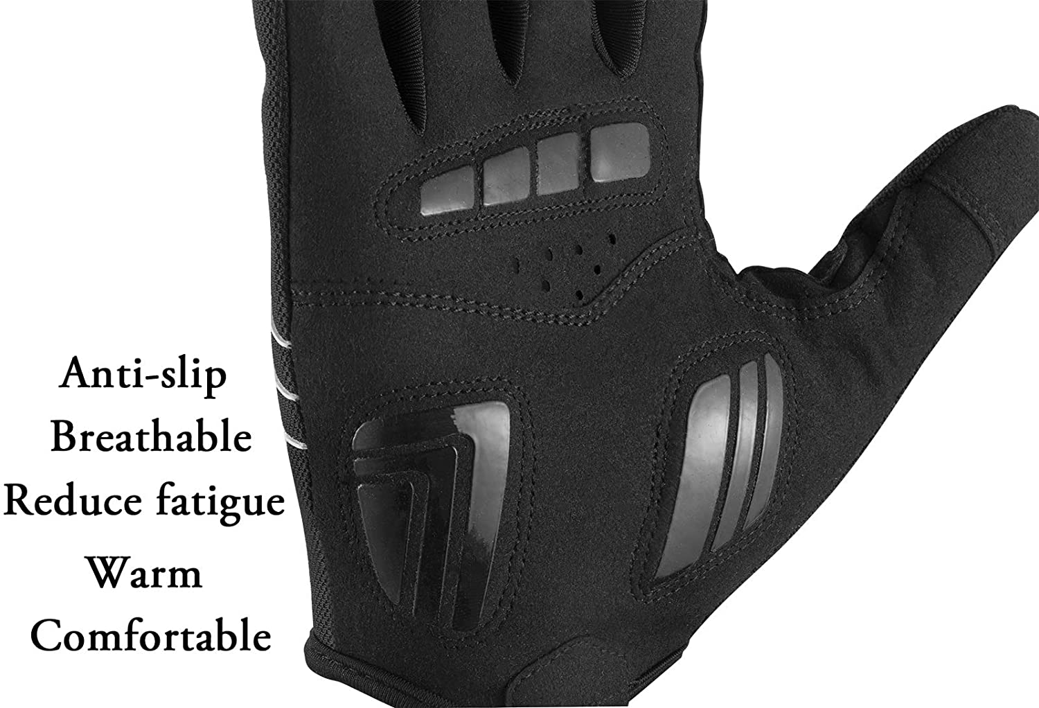 Cycling Full Finger Gloves Outdoor Sport Gloves Fit for Spring Autumn