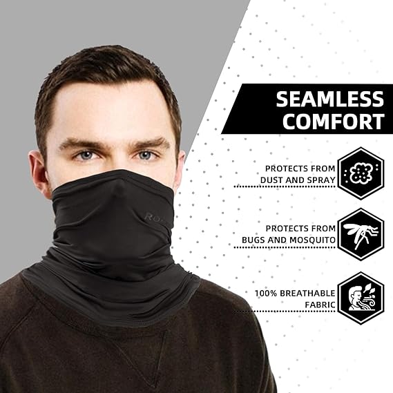 ROCKBROS Cooling Neck Gaiter Bandana UV Protection Breathable Multi-Purpose