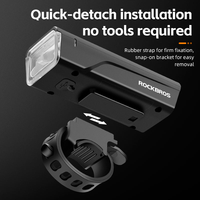 ROCKBROS Waterproof Front Bike Light