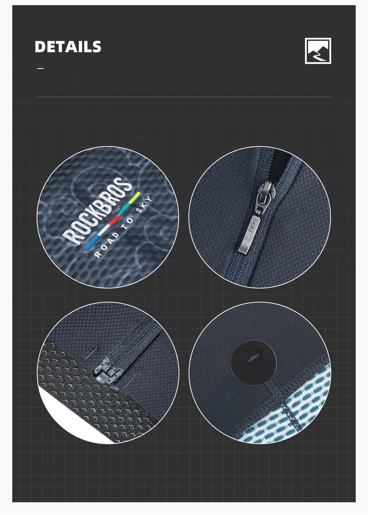 【ROAD TO SKY】by ROCKBROS Women's Short-Sleeve Cycling Jersey in Various Colours