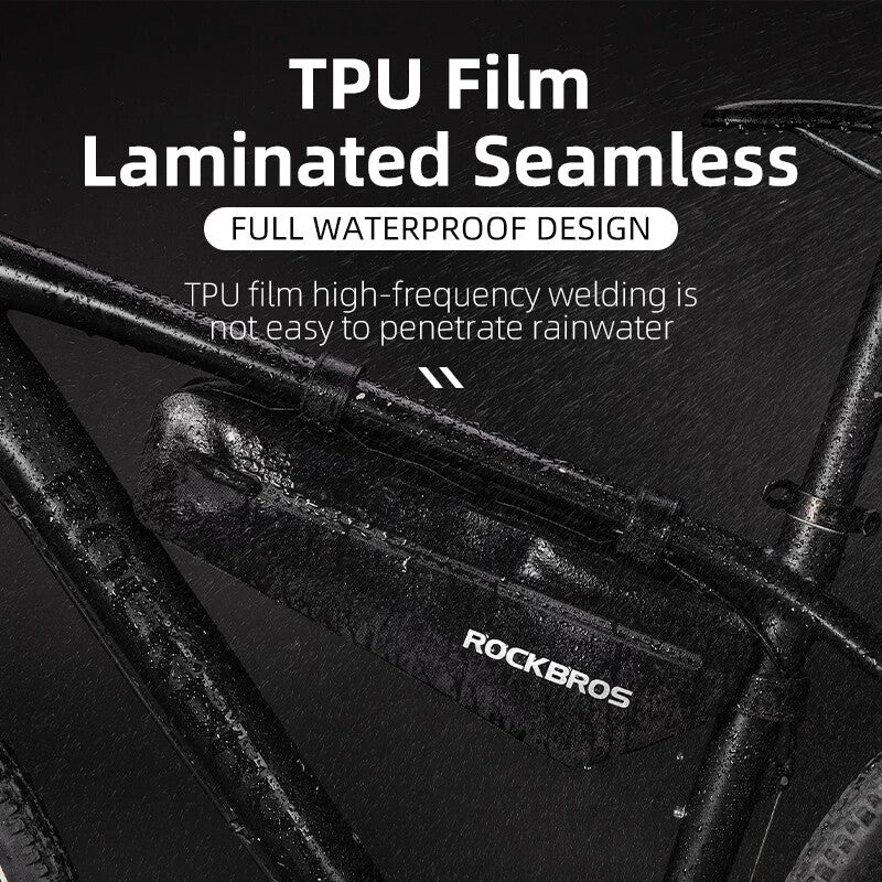 ROCKBROS Bicycle Top Tube Bag Combination Cycling Frame Bags Waterproof 2pcs