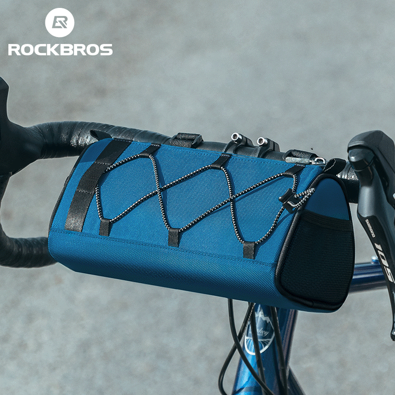 ROCKBROS 1.5L Reflective Handlebar Bag - Durable, Compact, Multi-functional