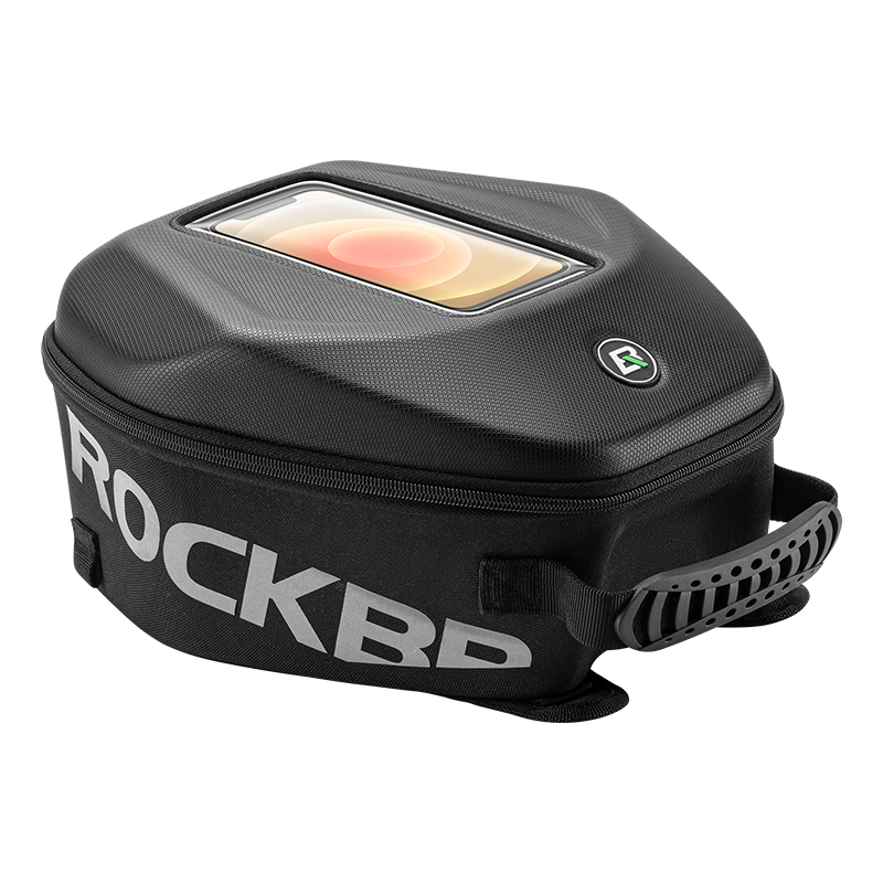 ROCKBROS 7L Hard Shell Motorcycle Tank Bag Waterproof Touchscreen Phone Pouch