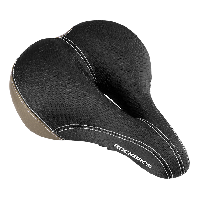 ROCKBROS Bicycle Saddle Seat Cushion with Taillight Breathable Softlou