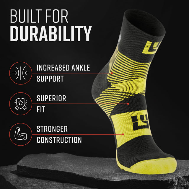 MudGear Hybrid Training Sock (YELLOW)