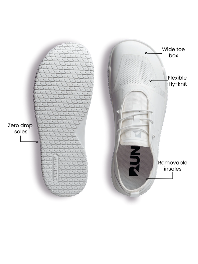 Legend Hybrid Barefoot Trainer White