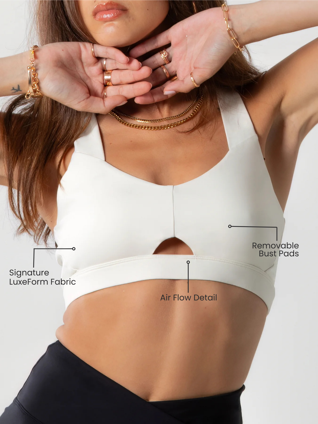 LuxeForm Heart Bra