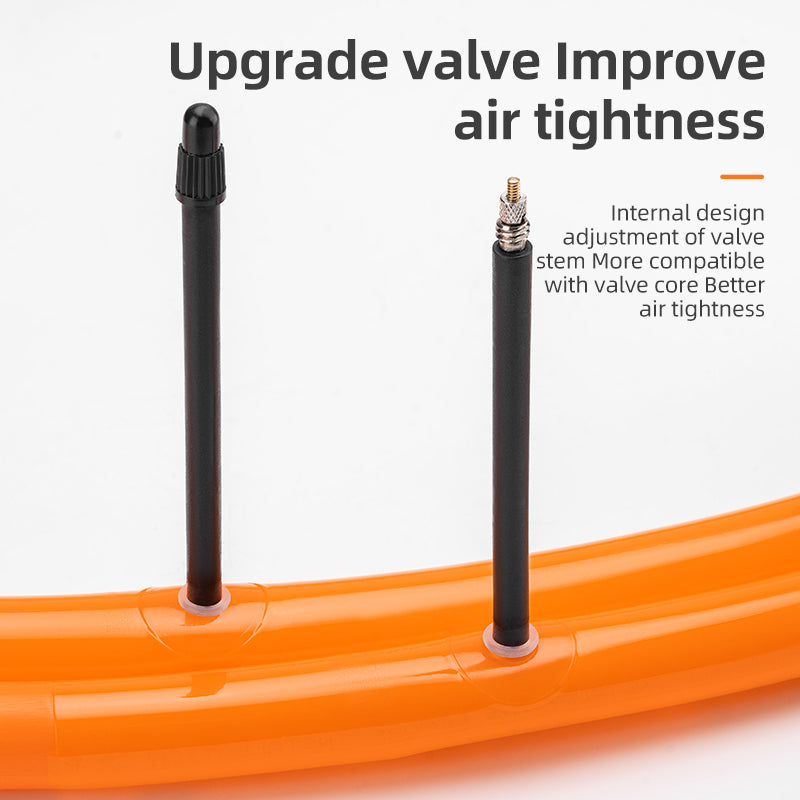 ROCKBROS Bike Inner Tube Road Bicycle Tubes Presta Valve Compatible with 700 x 18/23/25/28/30/32Tire