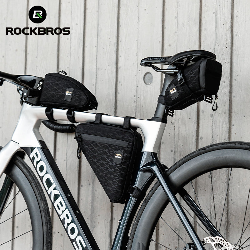 ROCKBROS Bicycle Combination Bags Set - Top Tube, Triangle, Saddle Bags