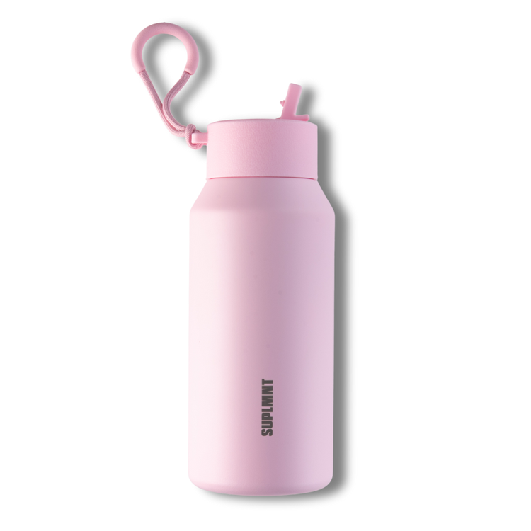 48 oz Water Bottle with Straw Lid