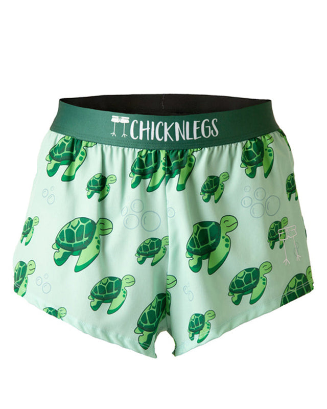 Men's Sea Turtles 2" Half Split Shorts (XS, S, M, L, XL)