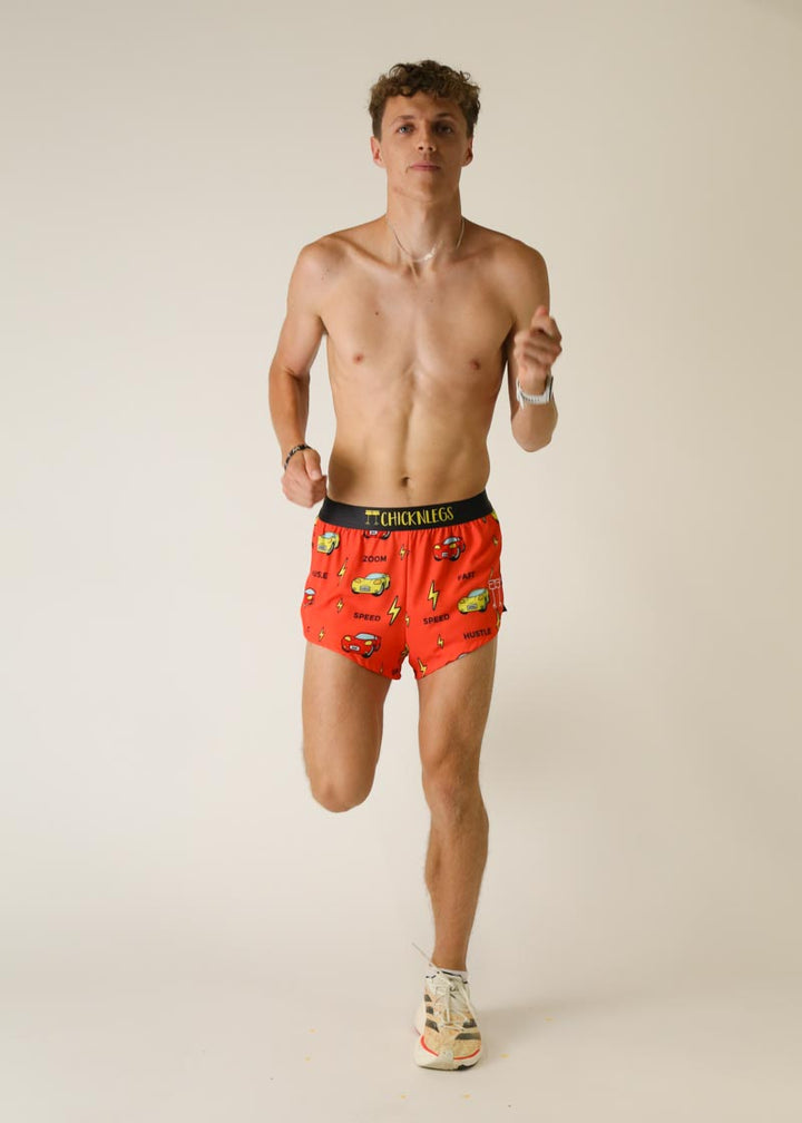 Men's Cars 2" Half Split Shorts (XS, S, M)