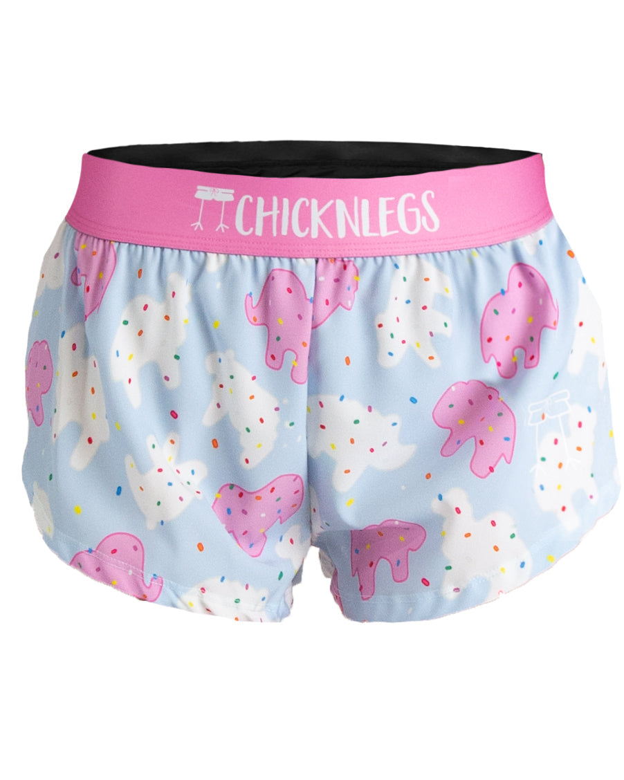 Women's Animal Cookies 1.5" Split Shorts