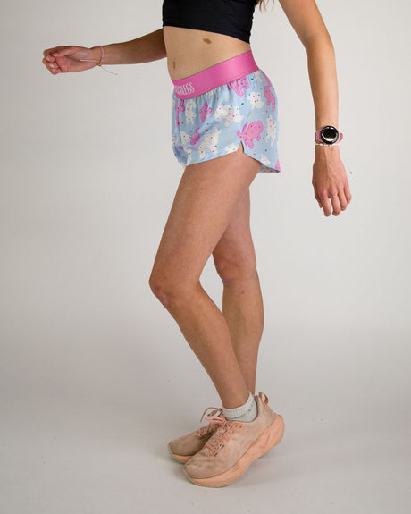 Women's Animal Cookies 1.5" Split Shorts