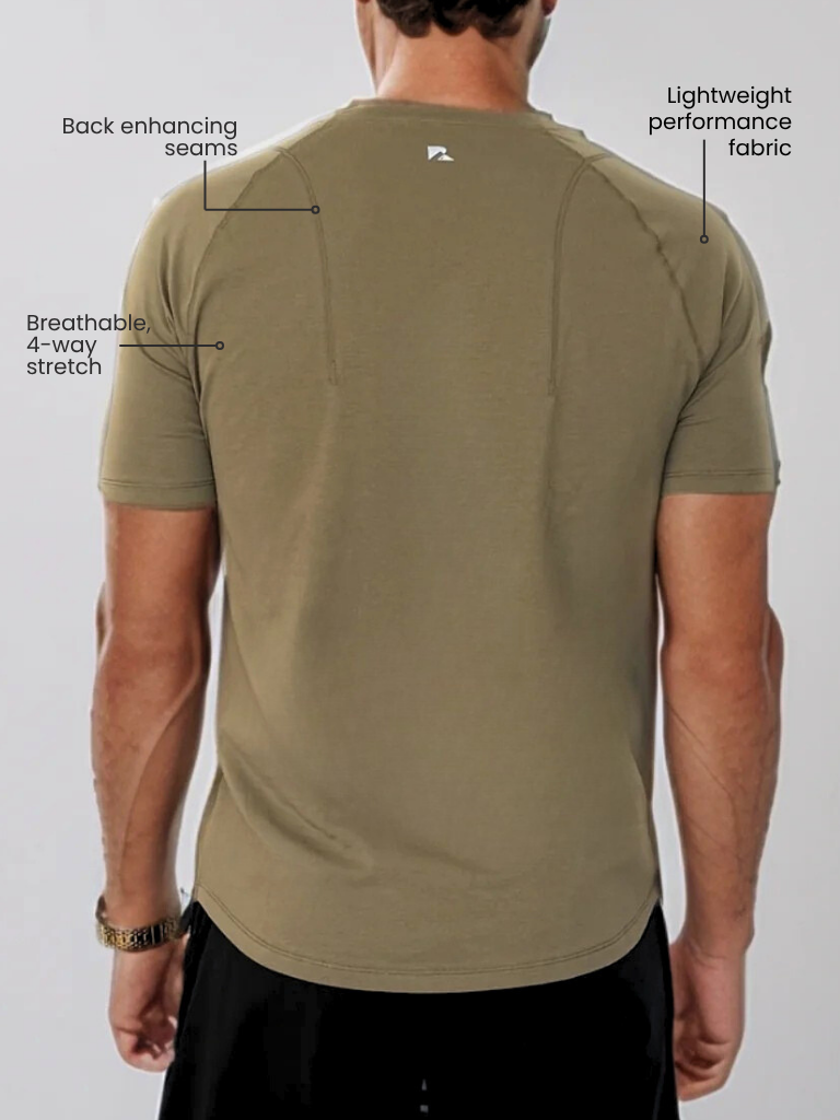 AirFlow Definition Tee Army Green