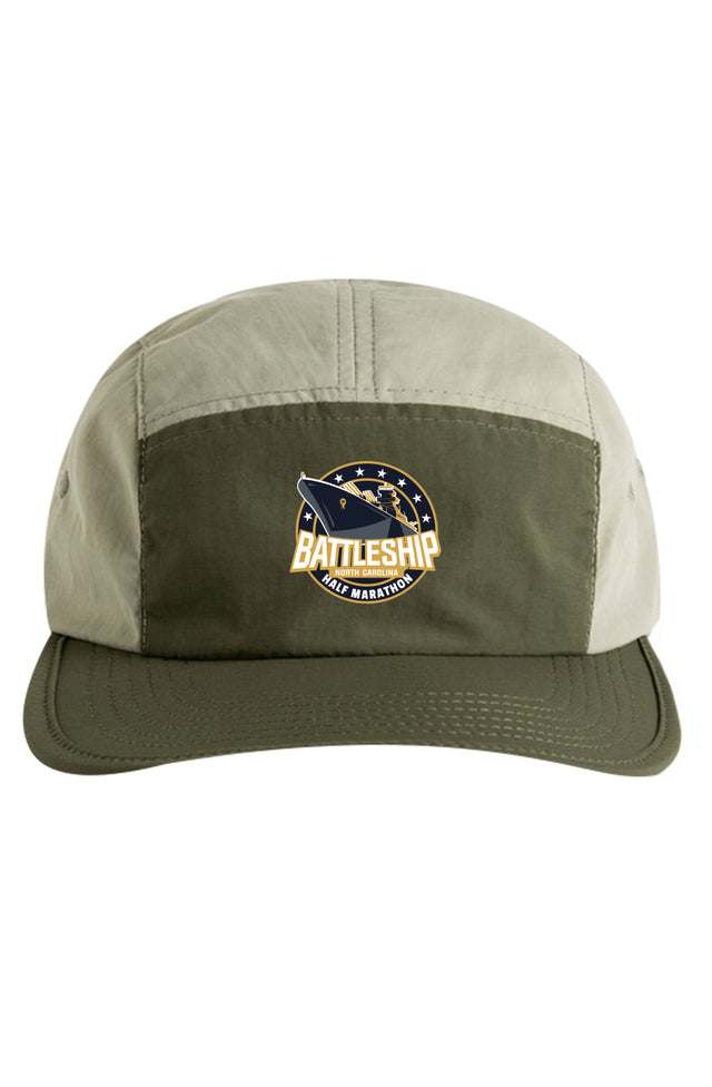 $25 Battleship Half Marathon Finn Two Tone Nylon Cap