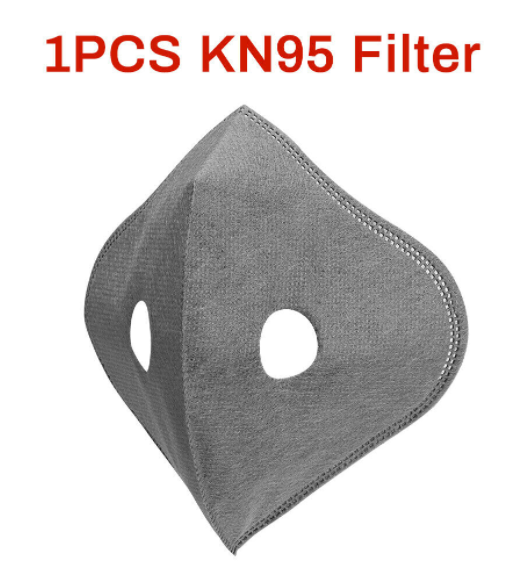 ROCKBROS-Cycling Face Mask Filter PM2.5 Anit-fog Breathable Dust-proof Mask Anti-droplet- Buy 5 get 50% OFF