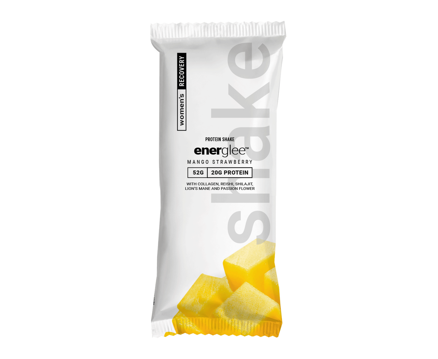 Mango Strawberry Women's Recovery Protein Shake w/Adaptogens