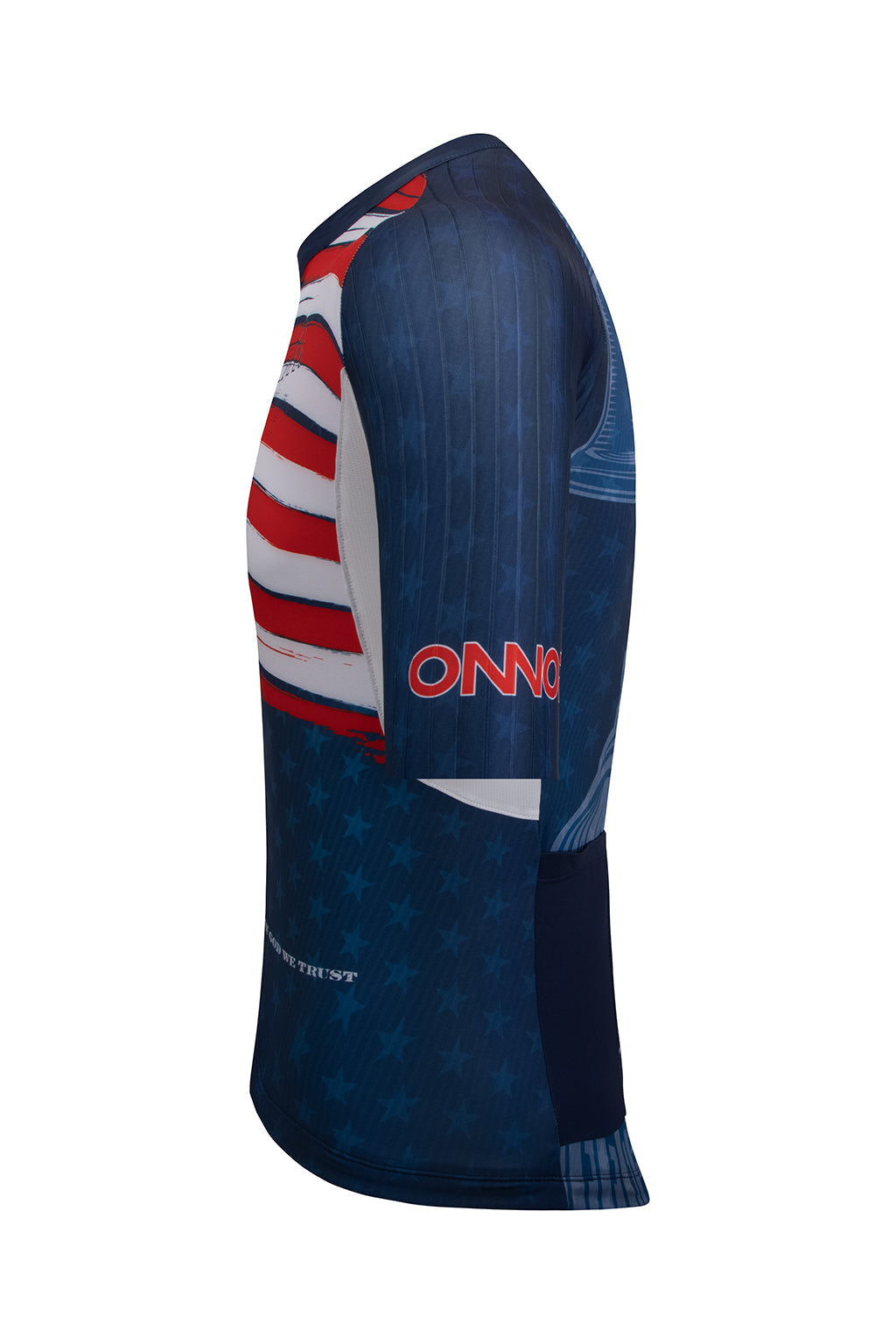 Men's American Pride Elite Cycling Jersey Short Sleeve