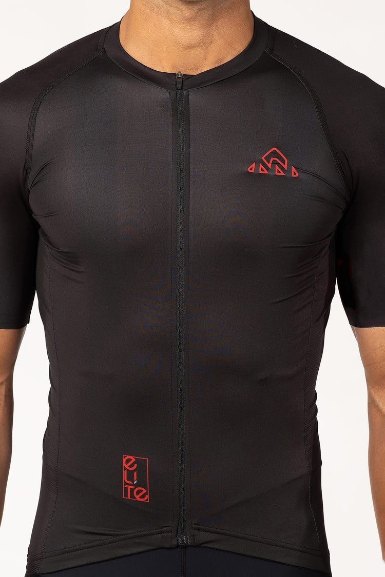 Men's DNA Black Elite Cycling Jersey