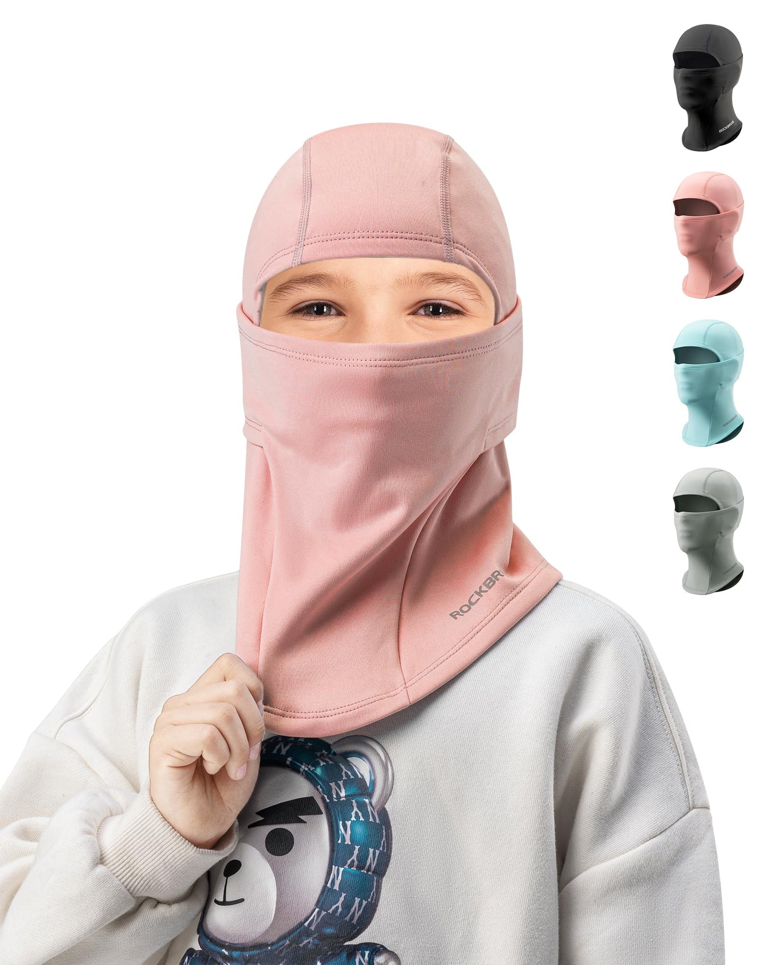 ROCKBROS Windproof Winter Balaclava Ski Mask for Kids