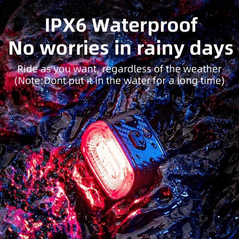 ROCKBROS Cycling Rear Light with 5 Modes