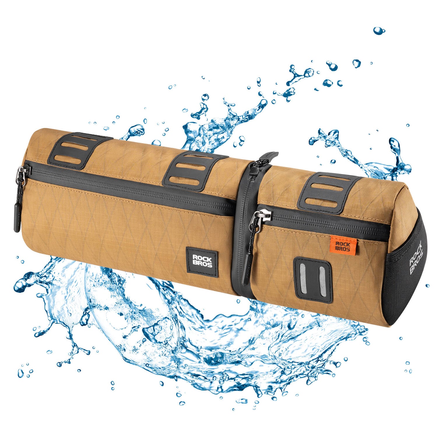 ROCKBROS Versatile 2 in 1 Bike Bag Waterproof Handlebar Bag With Shoulder Strap