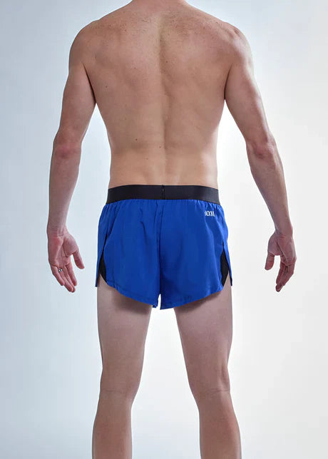 Men's Royal Blue 2" Half Split Shorts (XS, S, M, L, XL)