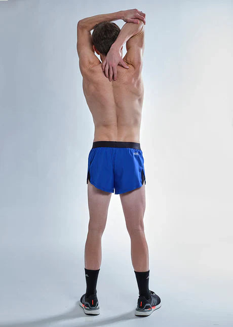 Men's Royal Blue 2" Half Split Shorts (XS, S, M, L, XL)