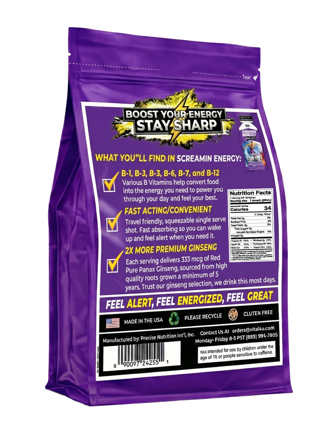 Screamin Energy Tropical Punch Sugar Free