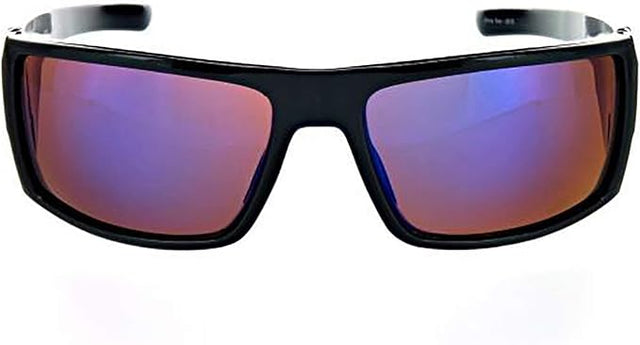 Optic Nerve, Steelhead, Unisex Sports Sunglasses - Shiny Black Frame