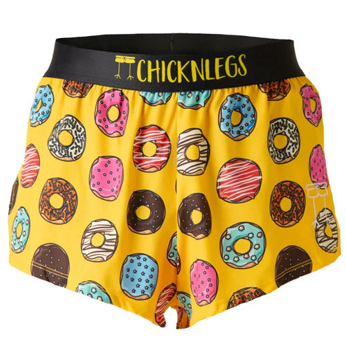 Men's Salty Donuts 2" Half Split Shorts (XS, S, M, L, XL)