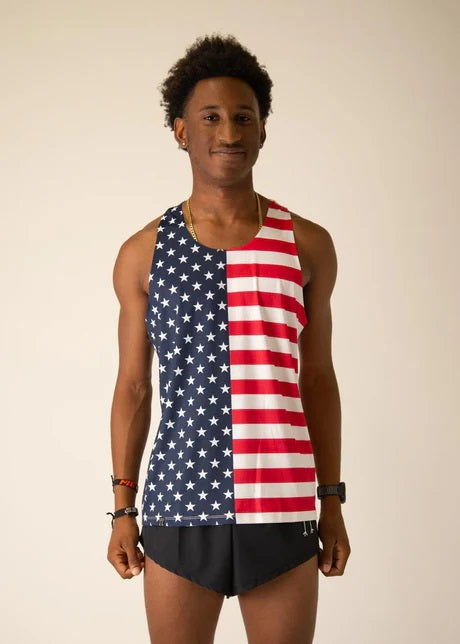 Men's USA Performance Singlet (XS, S, M, L, XL)