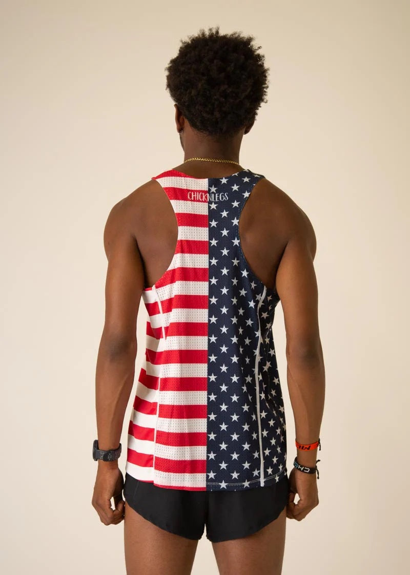 Men's USA Performance Singlet (XS, S, M, L, XL)
