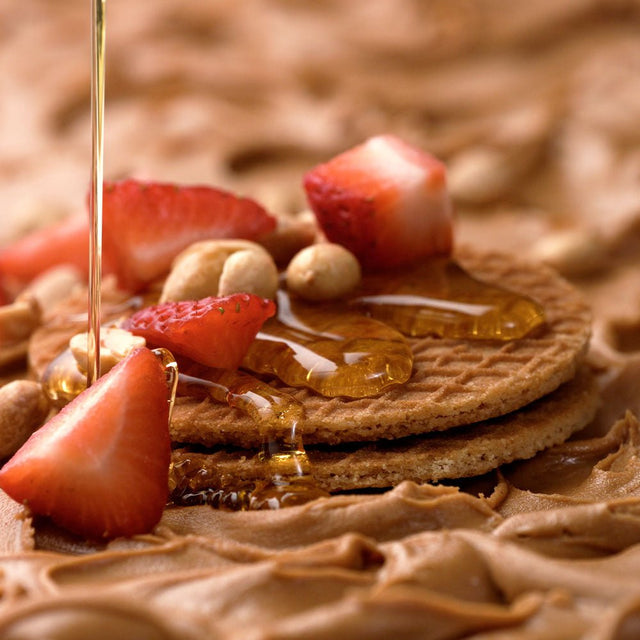 Peanut Butter Strawberry Waffle Box of 16