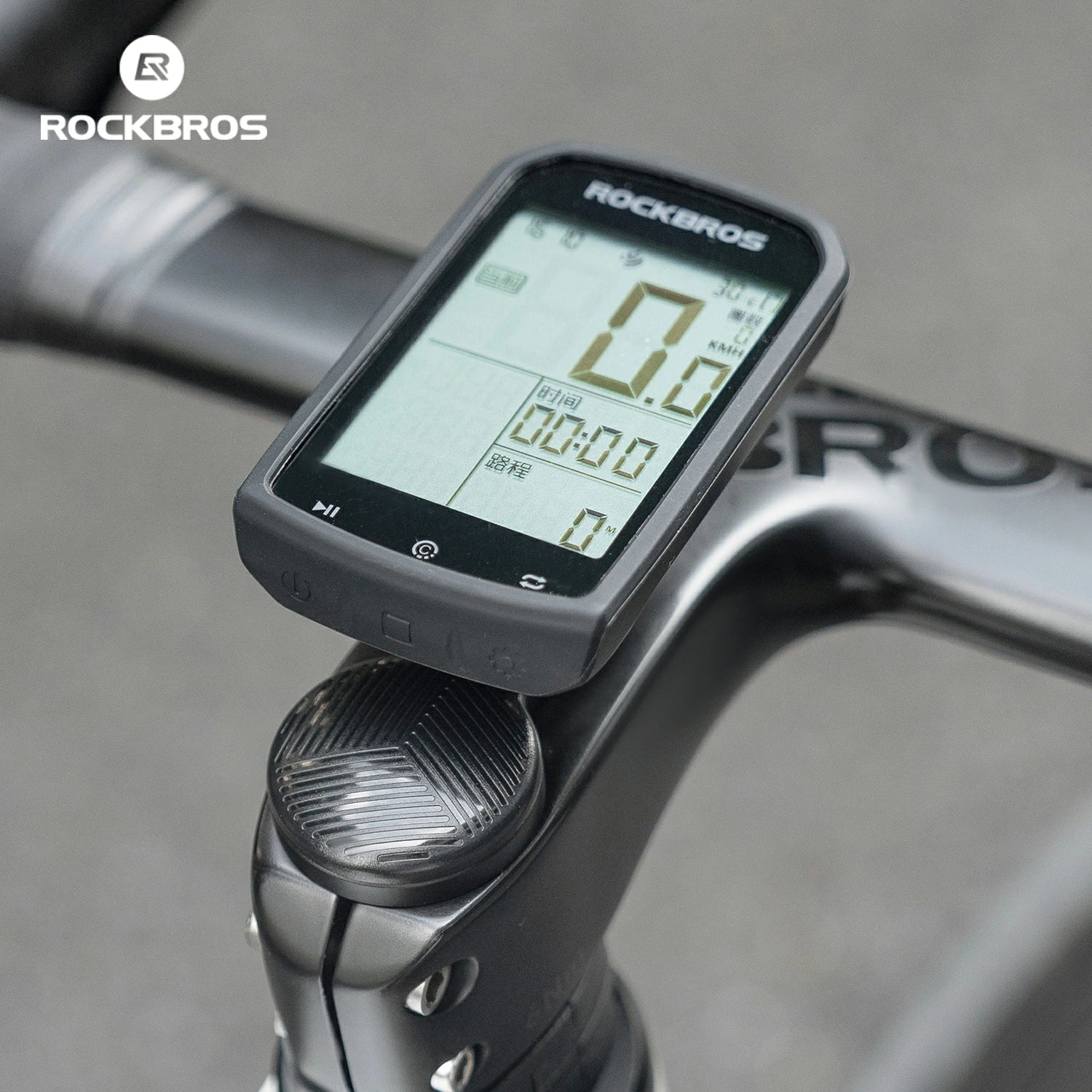 Adjustable Headset Cap Bike Computer Mount