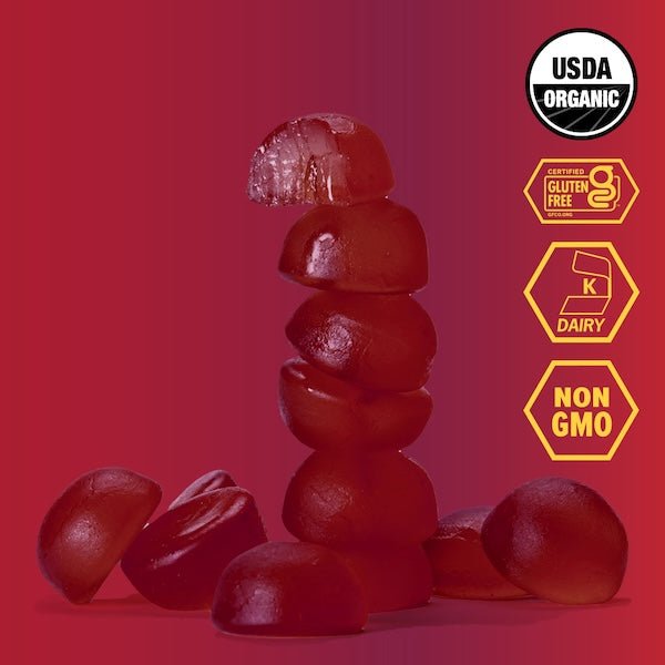 Caffeinated Cherry Cola Energy Chews Box of 12