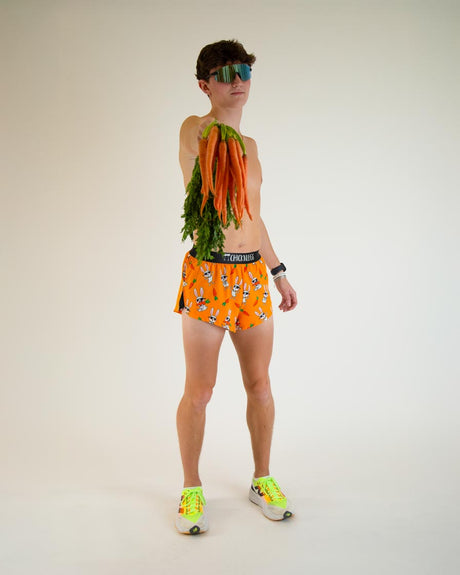 Men's Bad Bunny 2" Half Split Shorts (XS, S, M, L, XL)