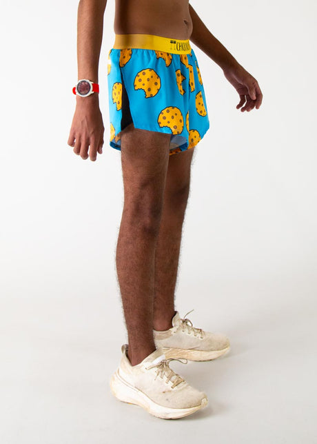 Men's Chocolate Chip Cookies 2" Half Split Shorts (XS, S, M, L, XL)