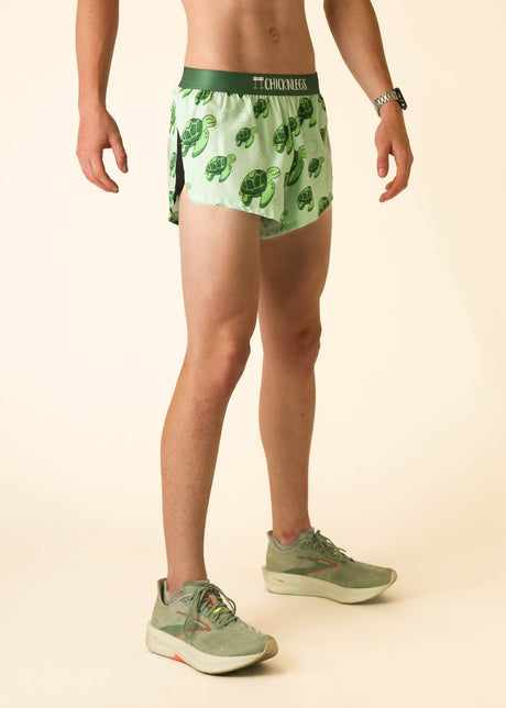 Men's Sea Turtles 2" Half Split Shorts (XS, S, M, L, XL)
