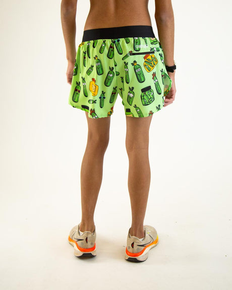 Men's Pickles 4" Half Split Shorts XS S M L XL