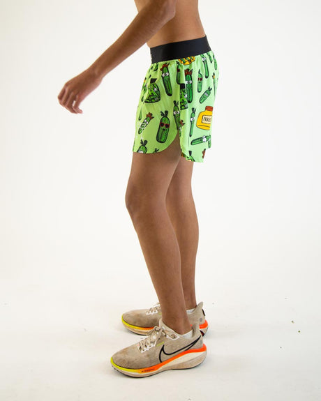 Men's Pickles 4" Half Split Shorts XS S M L XL