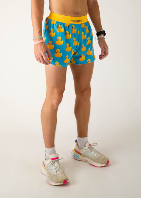 Men's Rubber Ducky 4" Half Split Shorts XS S M L XL