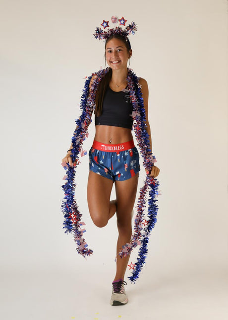 Women's Popsicles 1.5" Split Shorts (XXS, XS, S, M, L, XL)