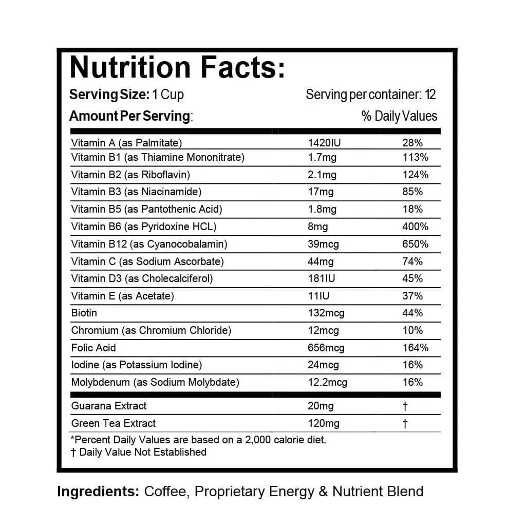 6AM Run Vitamin Coffee